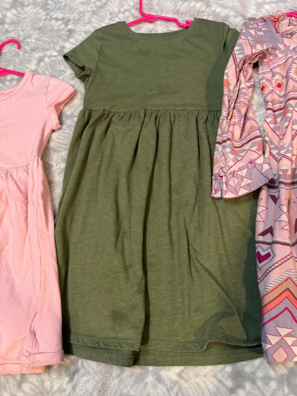 Old Navy Girls' Light Pink Short Sleeve Tee